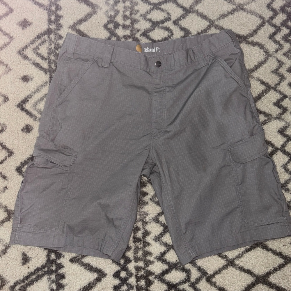 Carhartt Relaxed Fit Gray Shorts Size 40
